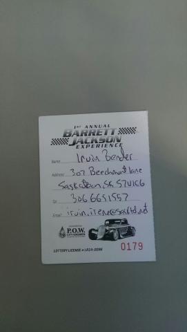 First Place Trip for Two to Vegas and the Barrett Jackson Auction